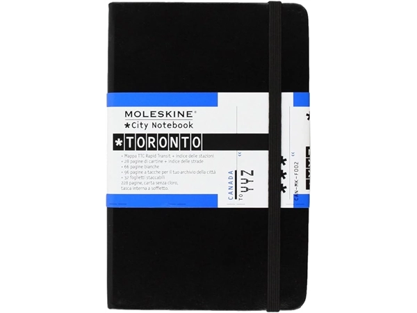 Een City Notebook TORONTO ** zonder recht van retour ** koop je bij Moleskine.nl